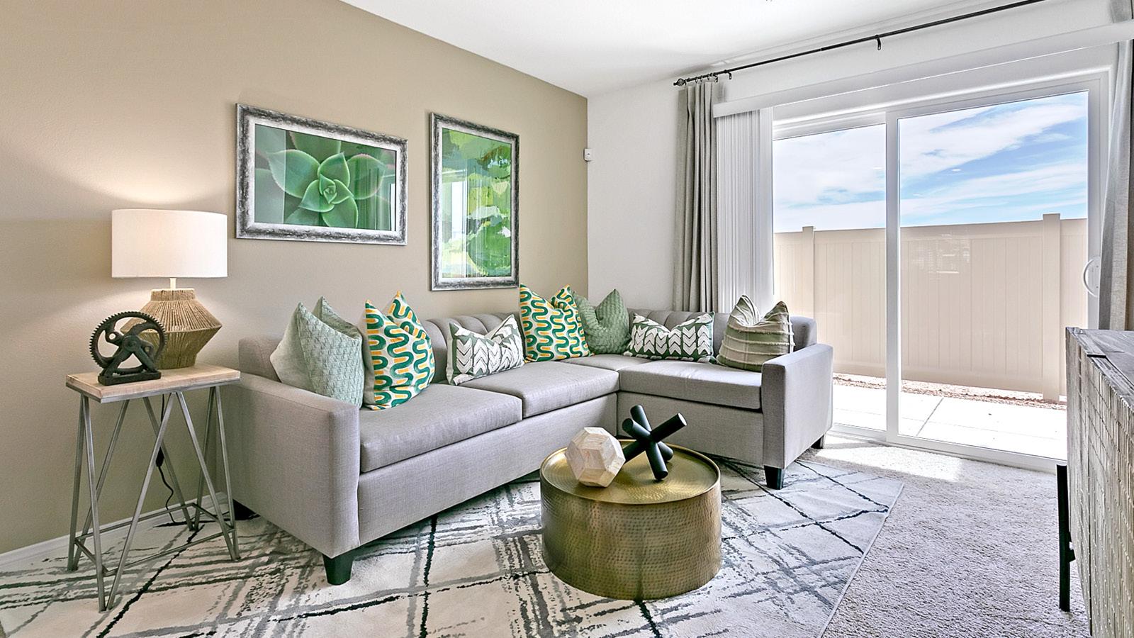 Granite at Mosaic | Plan 120 Living Room